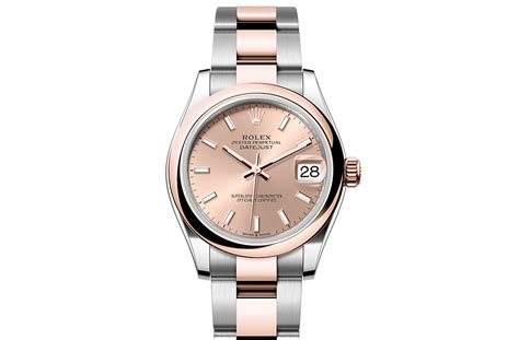 rolex z758129|Rolex Datejust 31 watch: Oystersteel and Everose gold.